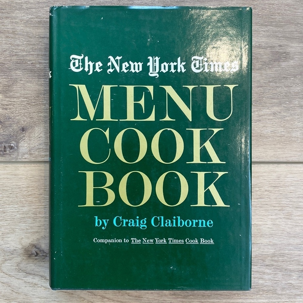 Vintage 66’ The New York Times Menu Cookbook